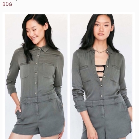 long sleeve romper shorts